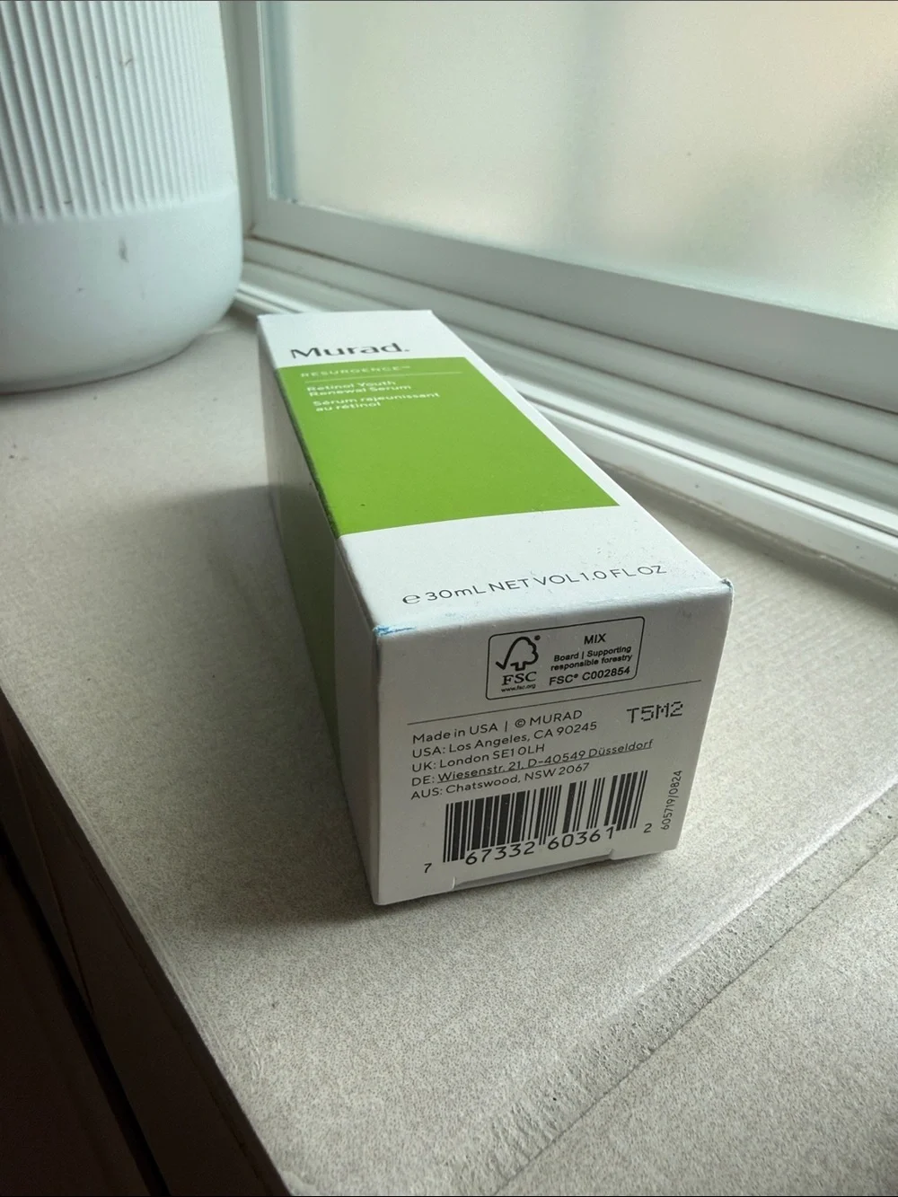 NEW Murad Retinol Youth Renewal Serum - Lime Green & White Packaging 30 mL